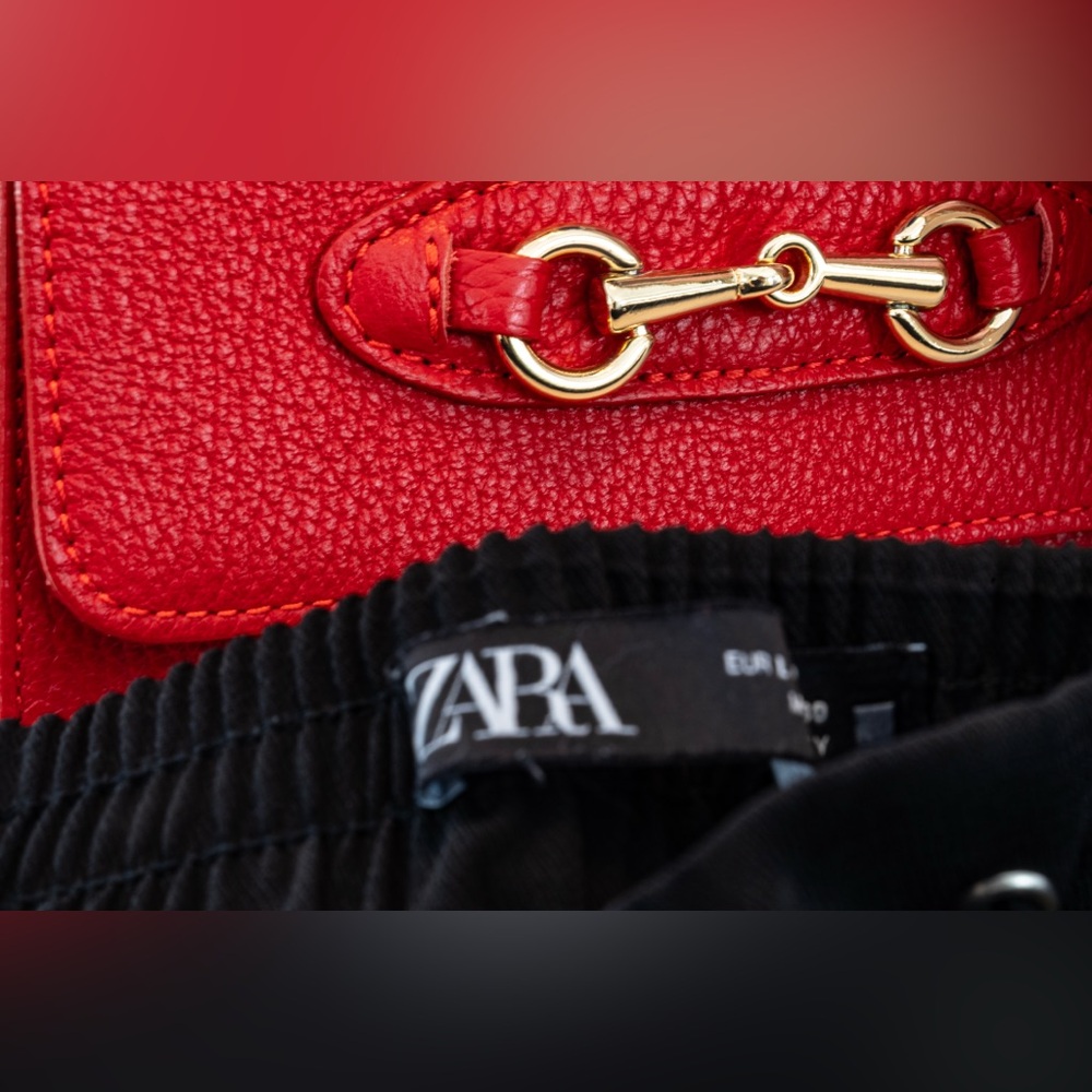 Zara cropped pants with string. - Picture 5 of 5